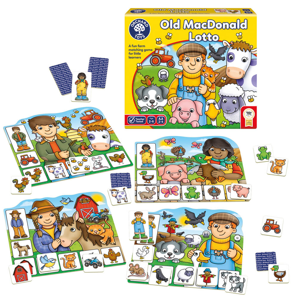 Orchard Toys Old MacDonald Lotto Game
